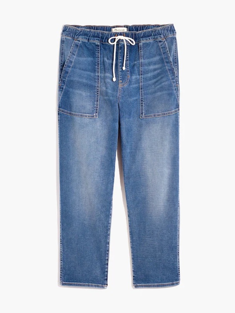Madewell Pull-On Drawstring Relaxed Fit.